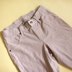 Light purple/muave thin jeans, stretchy fabric, stretchy waste-band